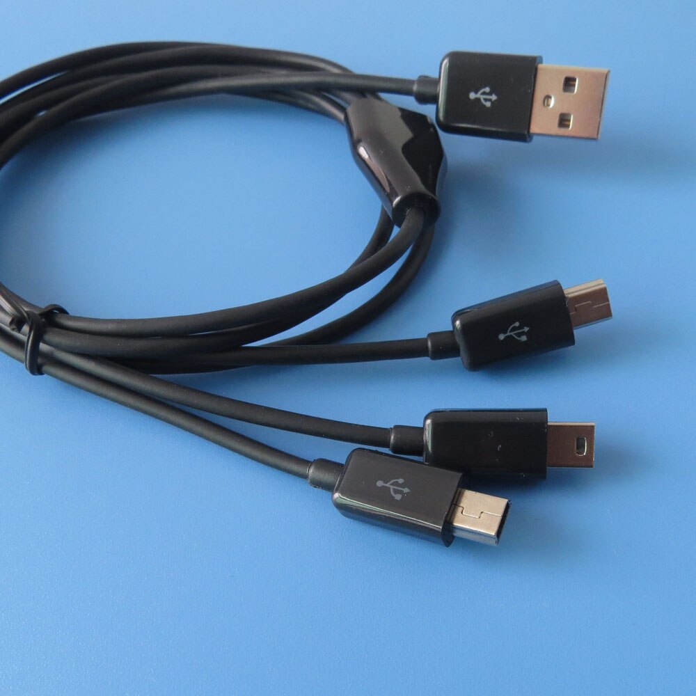 3 In 1 Mini Usb Data Charger Kabel 1Meter