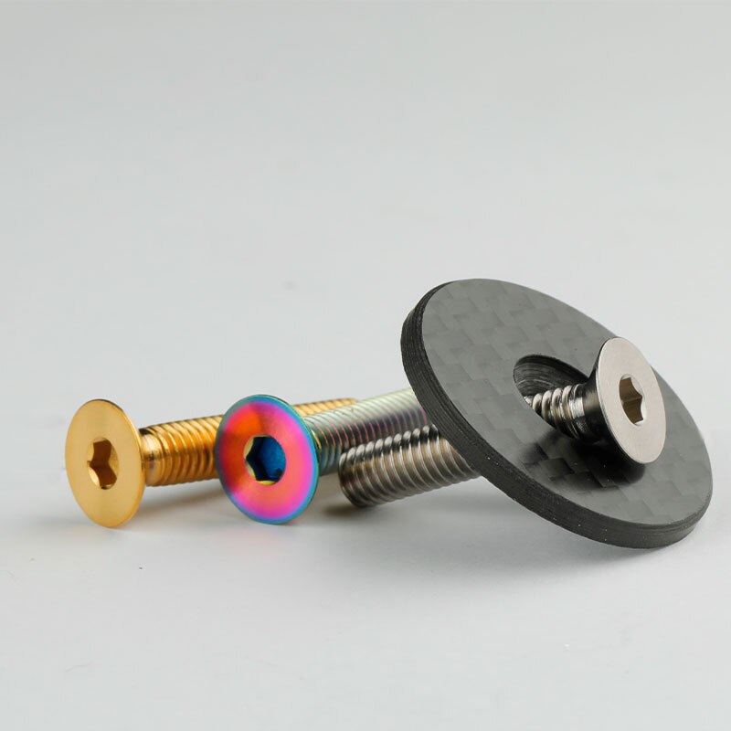 Deemount Cycle Front Fork Mount Core Bicycle Fastening Bolts Star Nuts for 1-1/8" Steerer Non-Threaded Fork