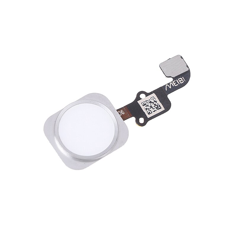 Voor Telefoon 6 6Plus Touch Id Sensor Home Button Key Flex Kabel Vervanging: WHITE