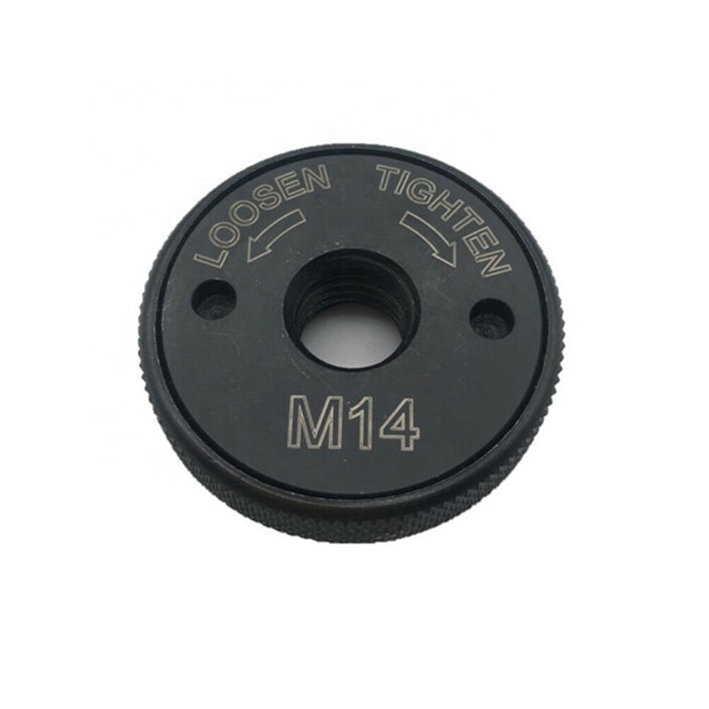 Quick Clamping Nut M14 Angle Grinder Accessories Clamping Nut Flex 115 - 230 Black Power Tools Grinders 1* M14 Flange Nut
