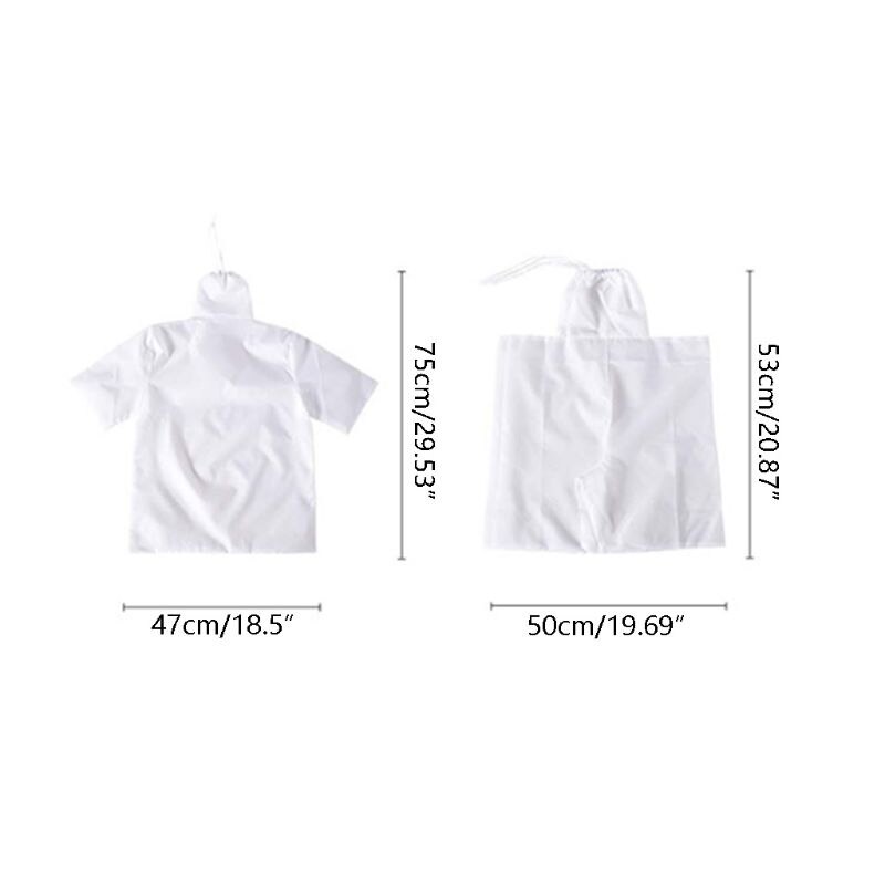 2pcs Traveling Portable Clothes Dryer Bag Fast Drying Folding Space Saving for Home Practical