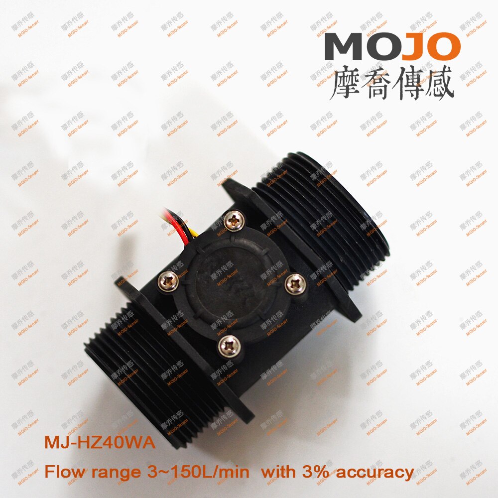 Flow Sensor MJ-HZ40WA DN40 Water Flow Detector 10% Accuracy Flow Meter