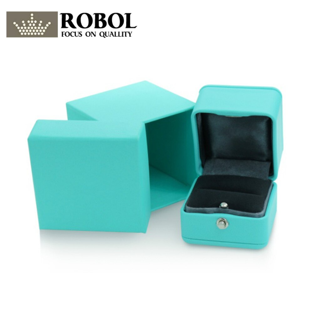 RLLEN Glamour Original TTFF Klassische Schmuck BeauTTFul Schutzhülle Box High-End-Ring Box Geeignet Für Valentinstag Hochzeit