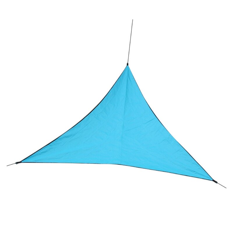 4m Outdoor Triangle Sun Shade Cloth Sail Canopy Waterproof UV Block Awning Protection Shelter for Patio Backyard Garden O15 21