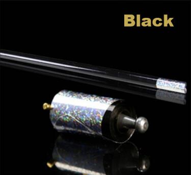 Appearing Cane Wand Stick Stage Magic Tricks Props Toys Magician Magia: Black