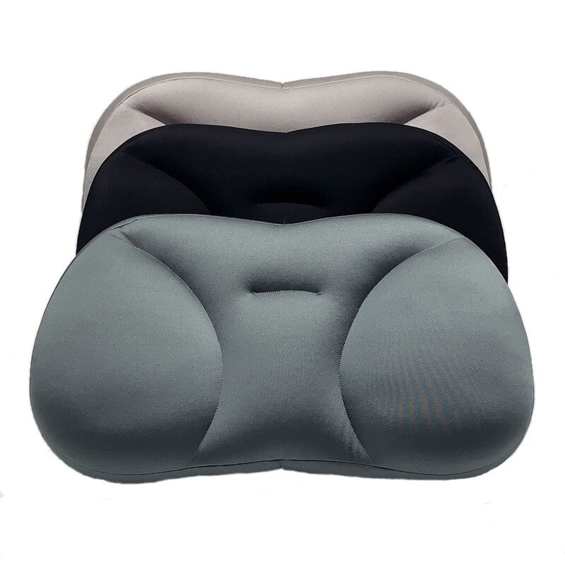 Ergonomisk dyp søvn avhengighet 3d nakke pute vaskbar polyester putevar trekk reise puter nakke