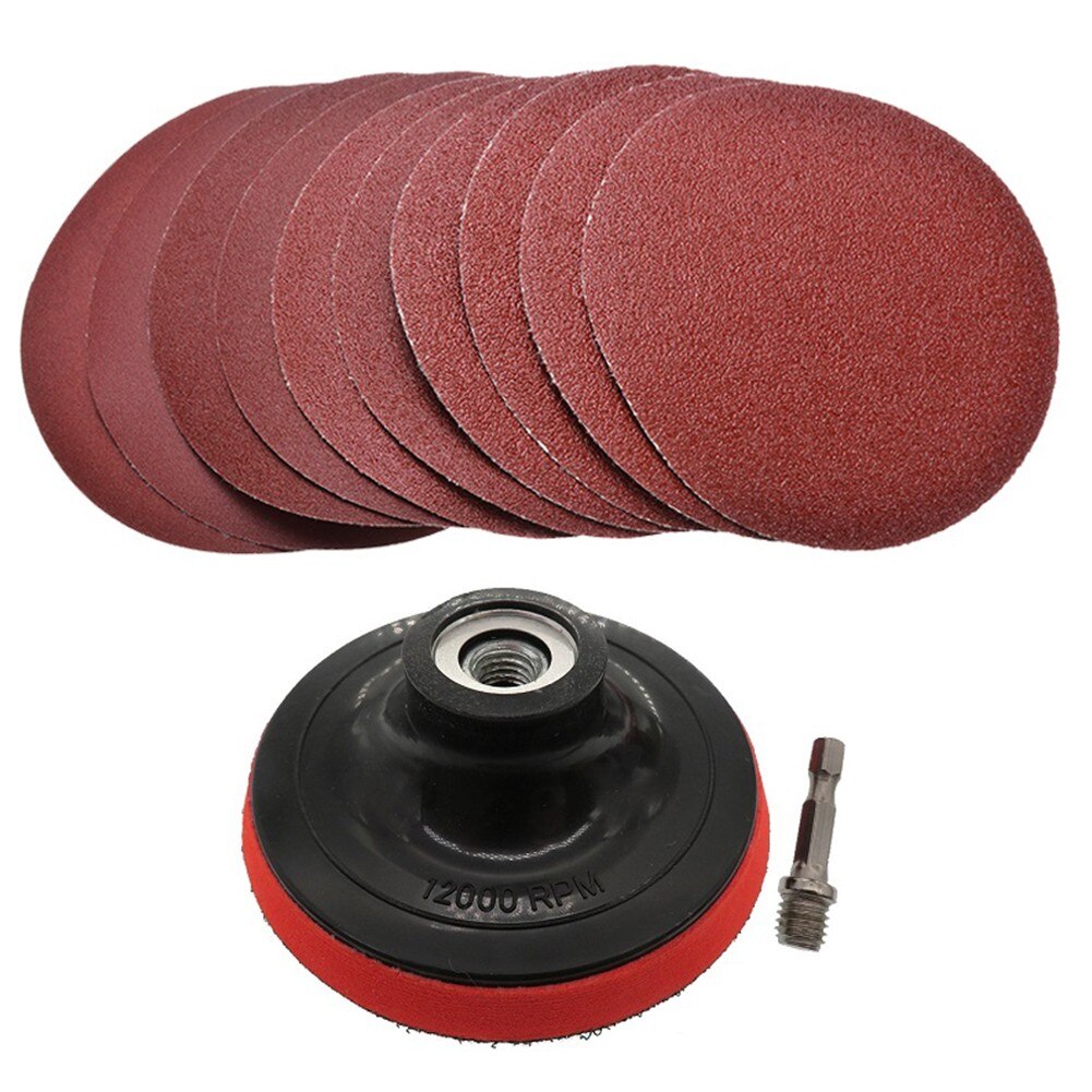 Disque de polissage électrique rouge 4 pouces 100m... Grandado — free download