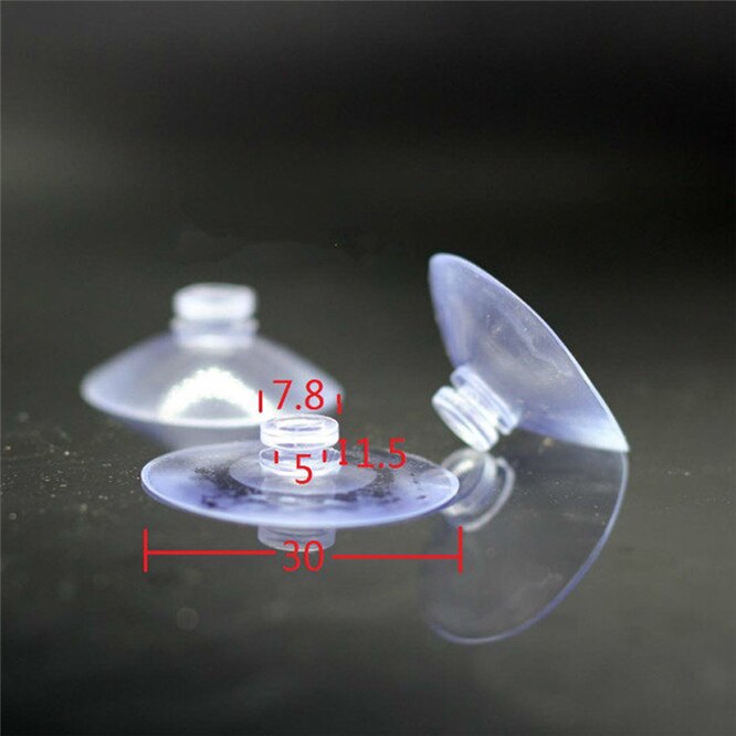 500 st höga 30mm sugkoppsersättningar för glasbordsskivor sugkoppar vakuum svamphuvud sugkopp glas sugkopp