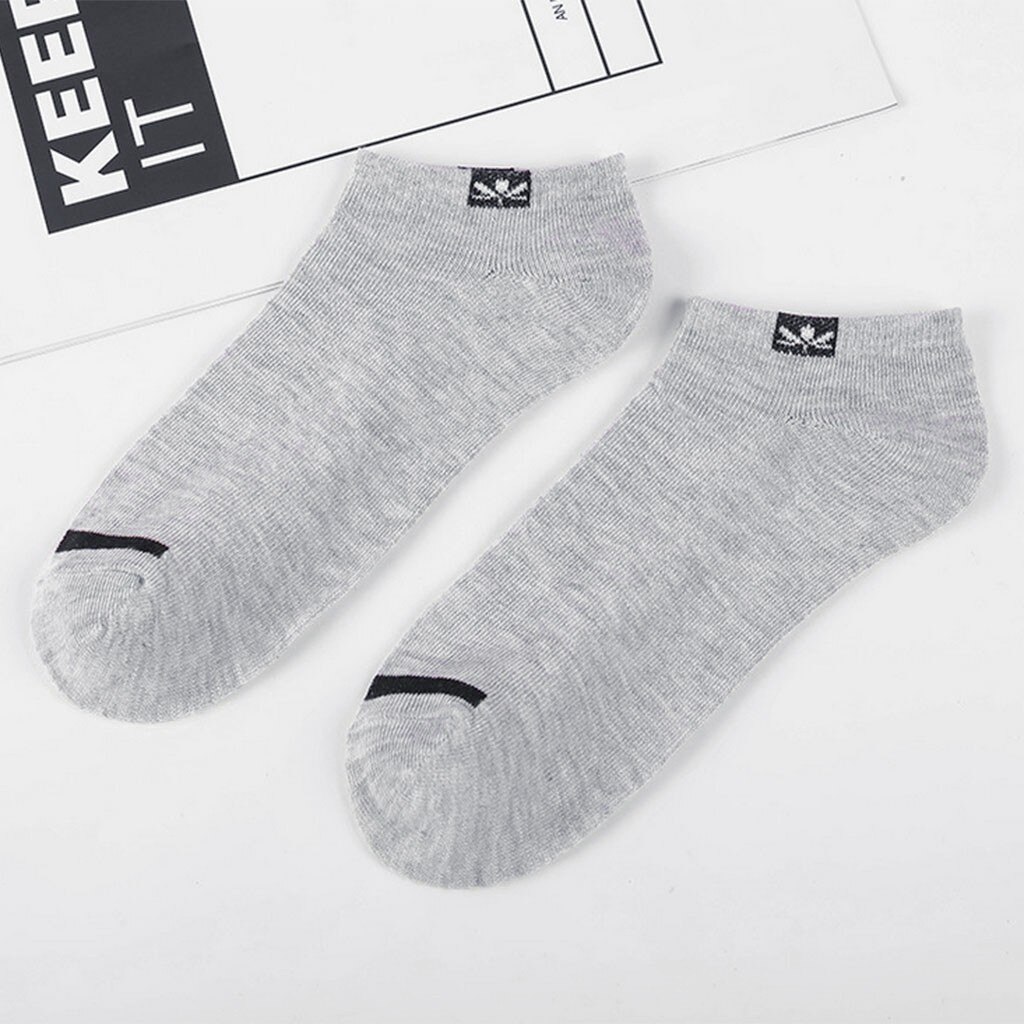 Men's Socks Cotton Boat Socks All Seasons Spring Autumn Male Casual Harajuku Breathable White Black Men Ankle Sock Meias: F