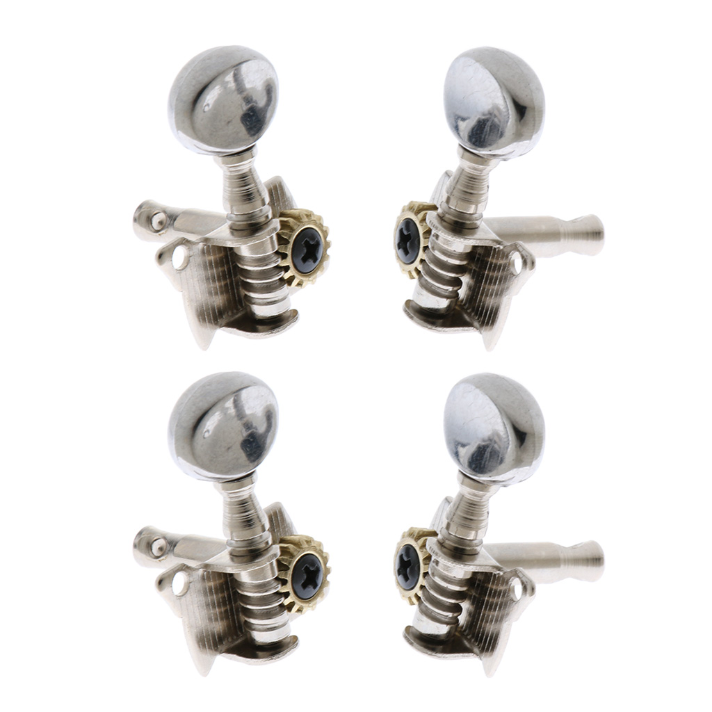 4 Pieces Tuning Peg Tuners Machine Heads for Ukulele Hawaii Guitar Accessory DIY