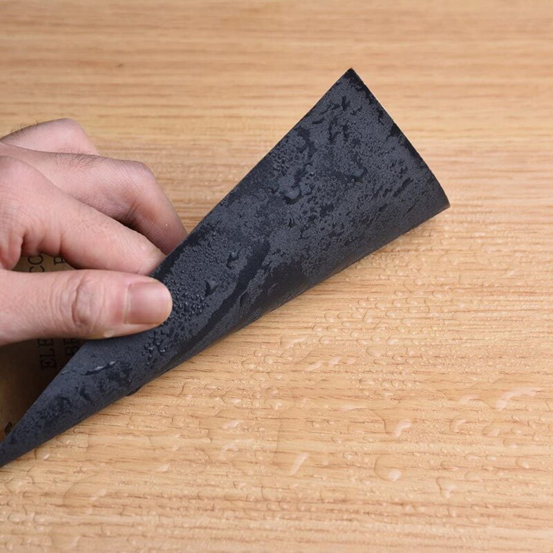40 st våttorrt sandpapper högkornigt 1000/2000/3000/5000/7000 sandpappersark sortiment för trämetallpoleringsautomater