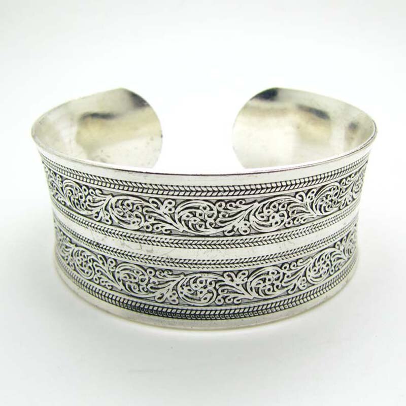 ! Tibetaanse Tibet Zilver Totem Bangle Manchet Armband