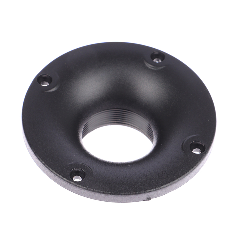 Tweeter de bocina de tamaño pequeño, boquilla roscada de plástico, accesorios de reparación de altavoz, 3 pulgadas, 80mm, 34mm