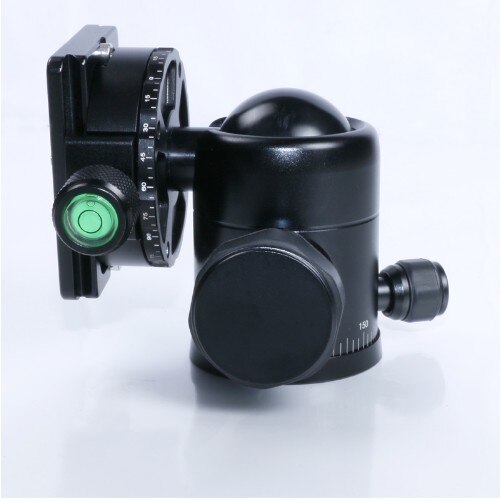 720 Gradi In Lega di Alluminio Professionale Video treppiedi della Macchina Fotografica Panoramica manbily testa a sfera con Arca-swiss piastra a sgancio rapido