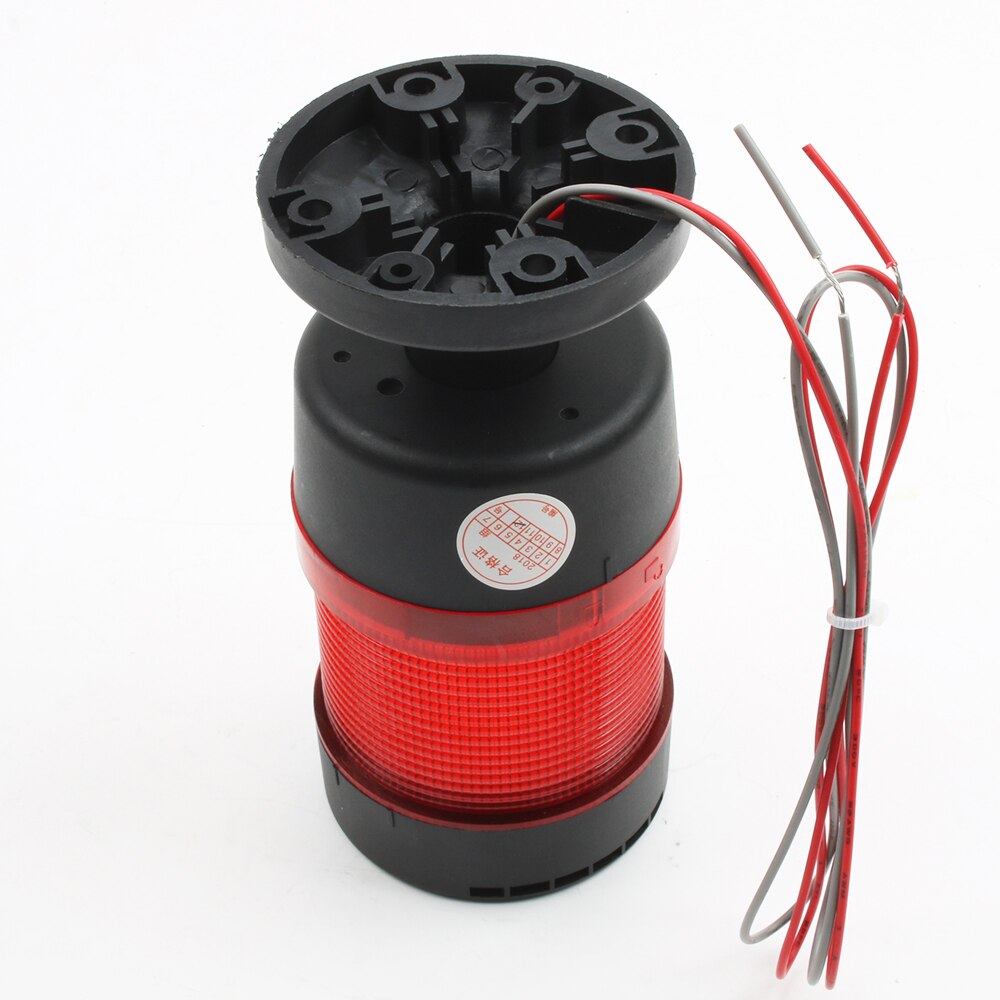 Industrial Stack light LED LTP lamps Red Blue Green Buzzer Sound Normal Flash Black 24V 110V 220V 12V Turn around 1 layer 70mm