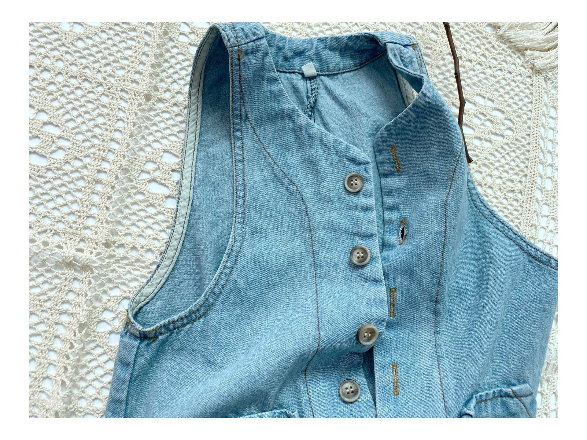 Zomer Kids Jumpsuit Baby Meisje Overalls Jongens Denim Overalls Vintage Koreaanse Casual Clothings