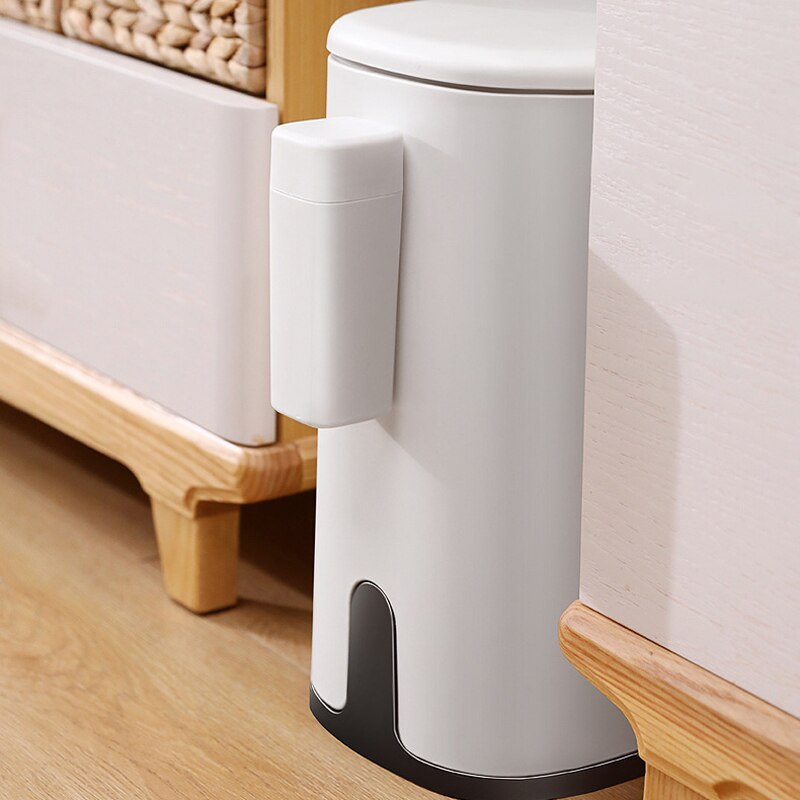 Nordic prullenbak ovale badkamer afvalbak plastic vuilnisemmer keuken toilet slaapkamer kantoor prullenbak met vuilniszakhouder