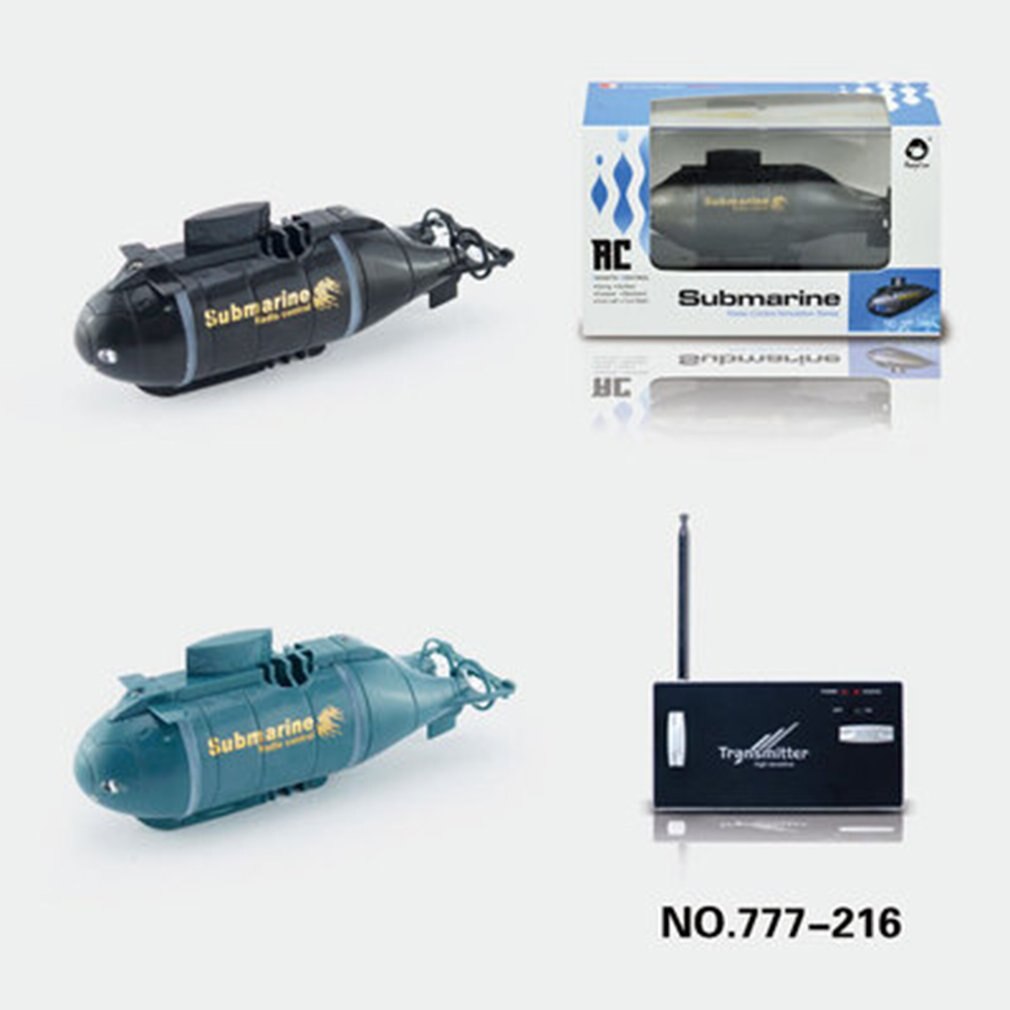 Six-Channel RC Submarine Pigboat Toy Remote Control Boat Toy With Led Light RC Toy Waterproof Toy