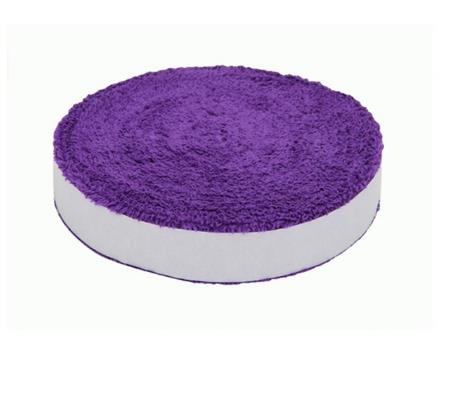 Toalha de algodão para raquete de tênis, antiderrapante, aderência máxima para badminton, tira de lã e suor, 5/10m: Purple 10M