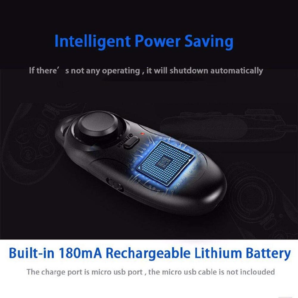 Mini USB Wireless Bluetooth Joystick Remote Control For Xiaomi iPhone 8 IOS Android VR PC Phone TV Box Tablet Joystick Joypad
