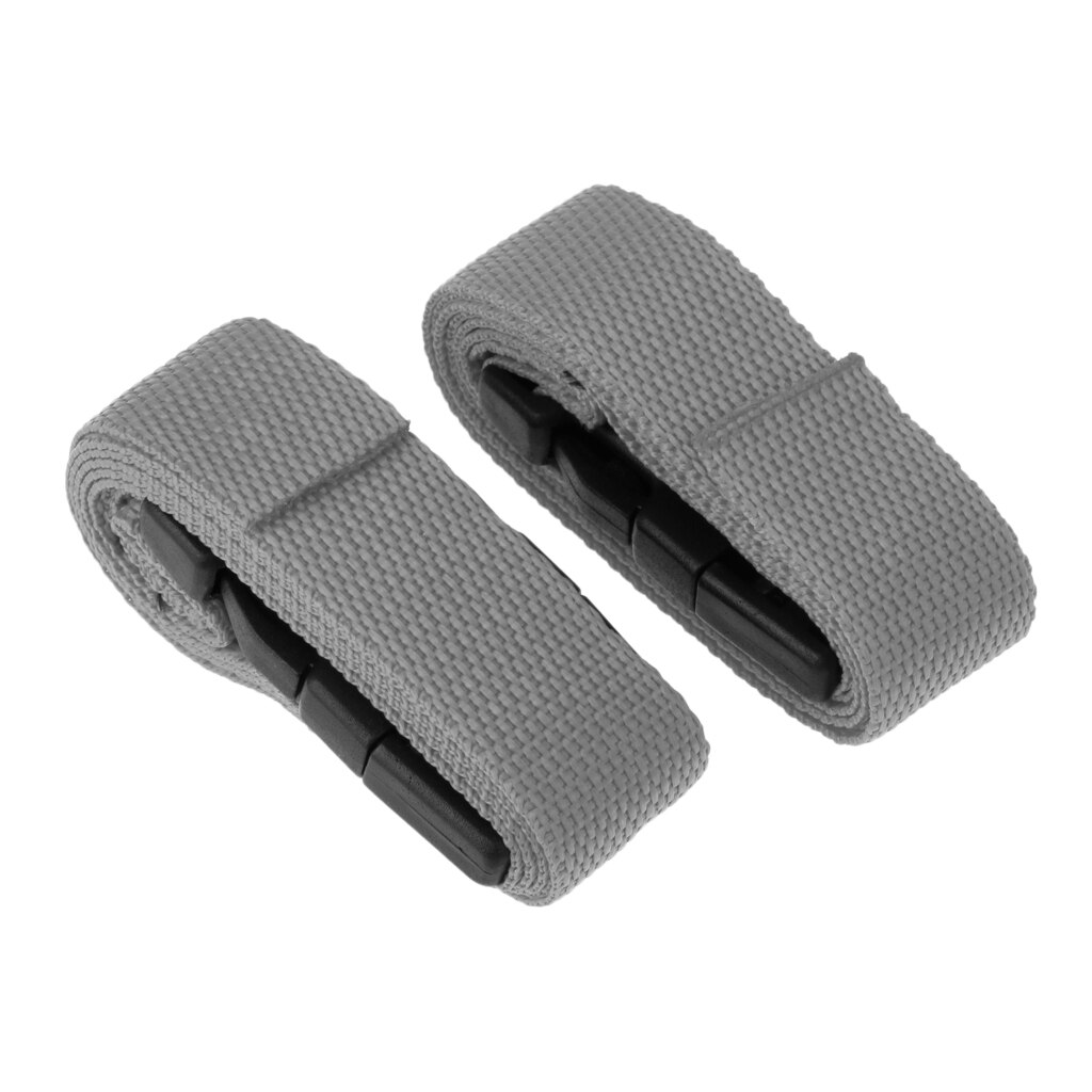 2 pièces bagages valise emballage sangle ceinture réglable libération rapide boucle 39.4x1 pouce
