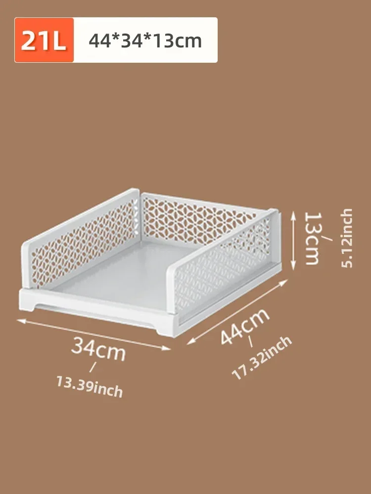 Estante de almacenamiento para armario, organizador de guardarropa extraíble, organizadores en capas de armarios y cajones, organizador de almacenamiento de ropa: Oro