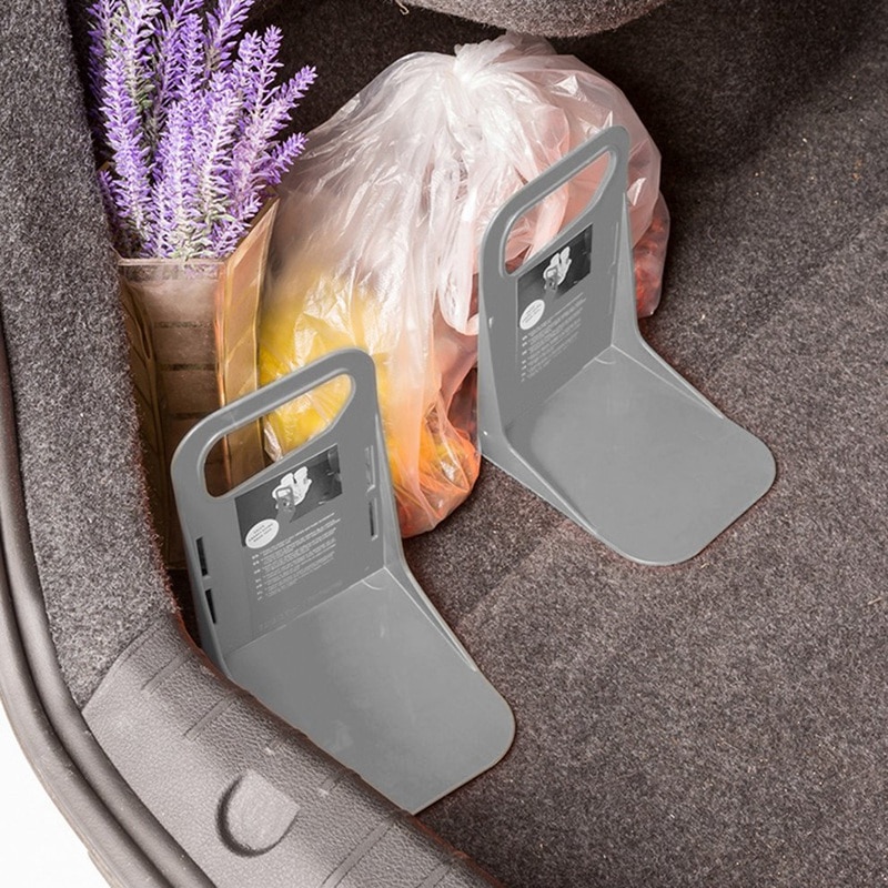 Multifunktionel bil ryg bagagerum fast rackholder bagage mad drikke bil bagagerum arrangører