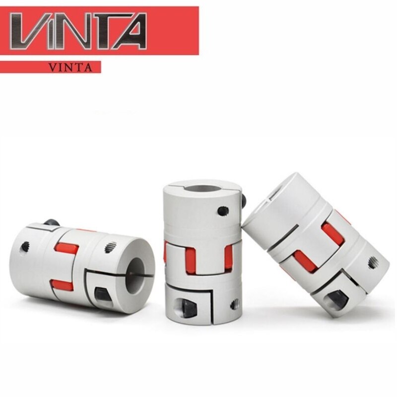 1pcs shaft coupling couple casal motor shaft adapter cardan coupler Flexible Spider plum CNC Motor Jaw 3/4/5/6/6.35/7/8/10mm LM-