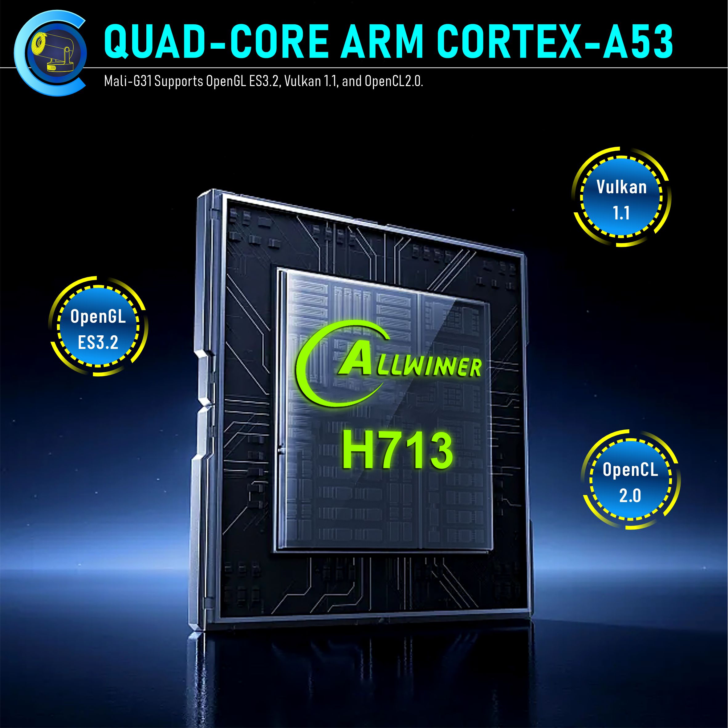 4K HY300Ultra Projector Allwinner H713 Android 11 280ANSI Native 720P Dual Wifi6 BT5.4 Outdoor Portable Projector Home Theater