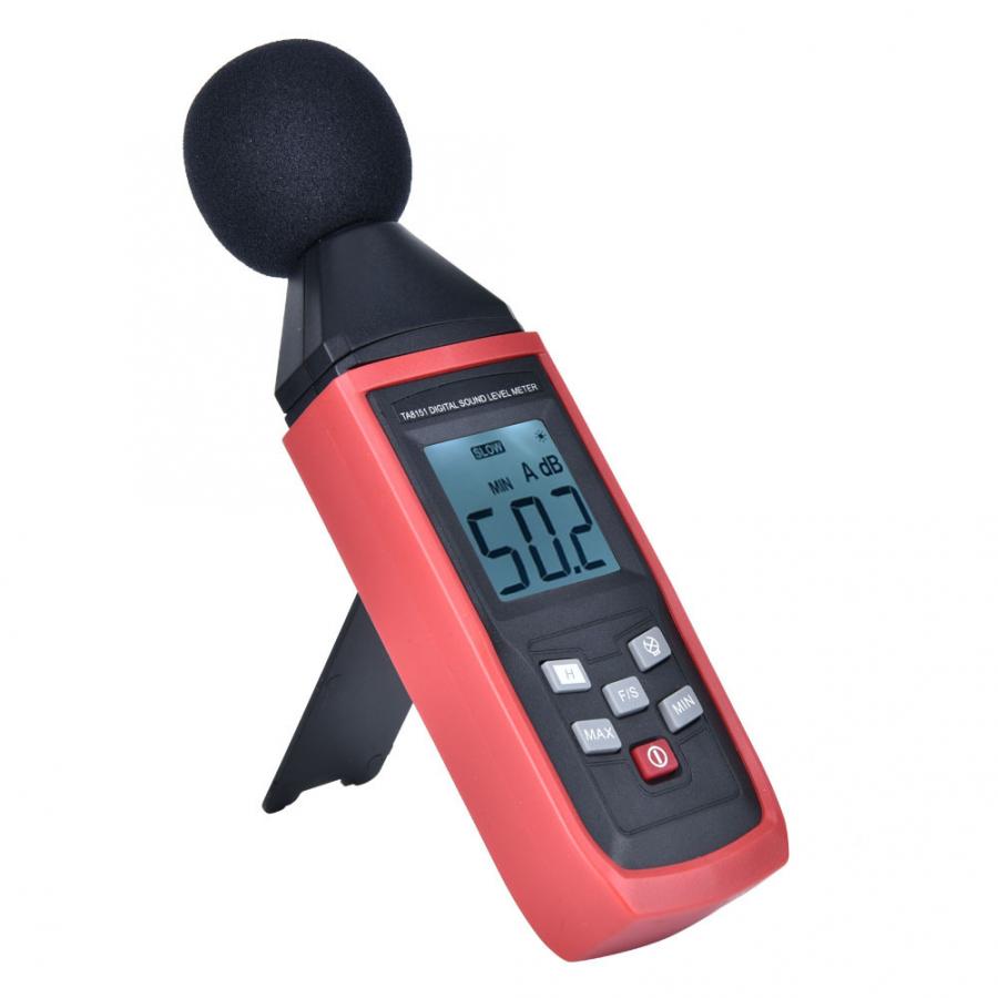 TA8151 LCD Digital Sound Level Meter Noise Detect Tester Data Decibel Measurement 30-130dB Sound Level Meter