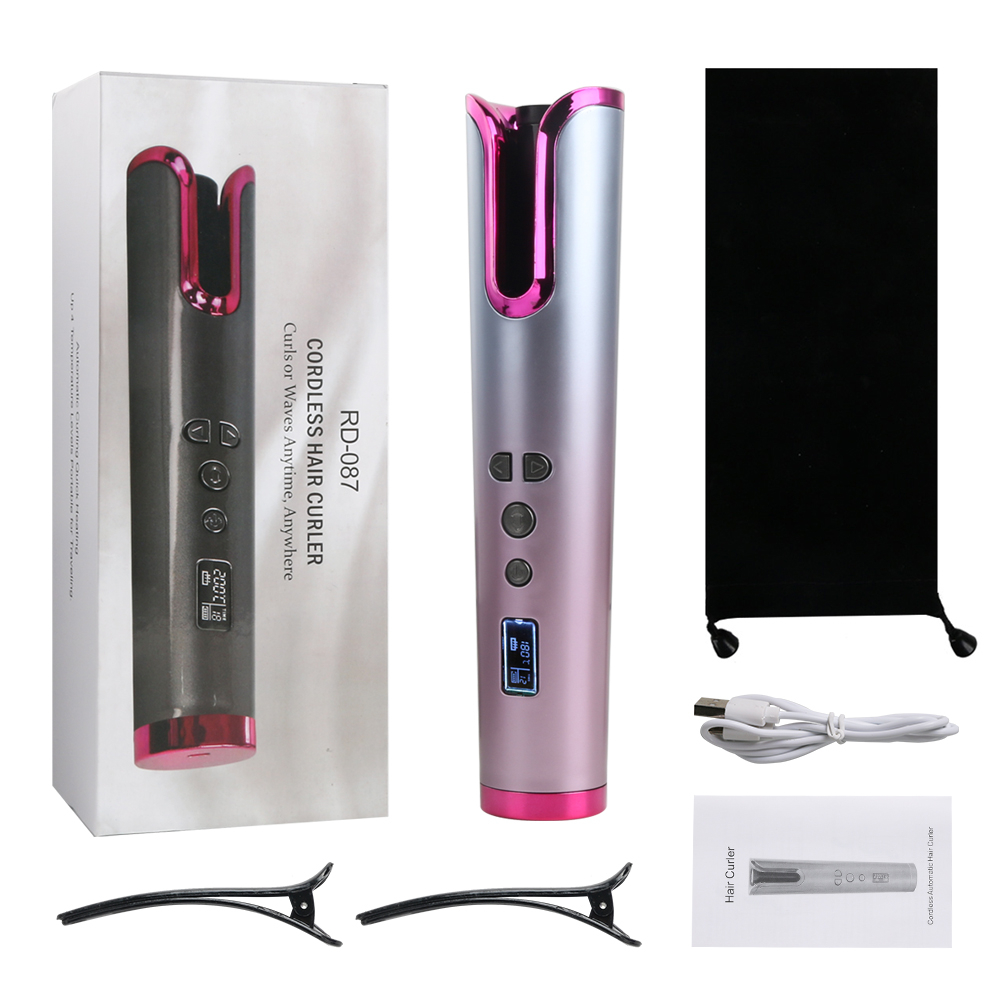 Draadloze Auto Curler Oplaadbare Draagbare Curling... – Vicedeal
