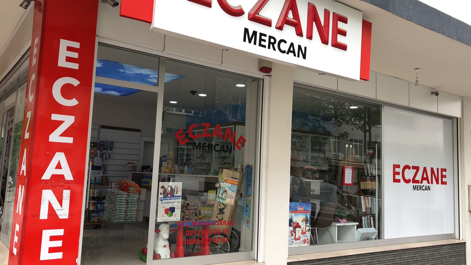 Guard cartel de farmacia Junta A4 34x25cm, marco de cierre abierto-farmacia sin luz