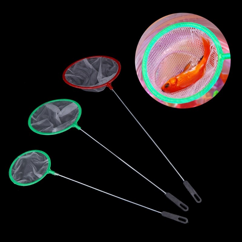 Fishing Tank Net Plastic Round Thin Fish Shrimp Capture For Aquarium Shop Tools