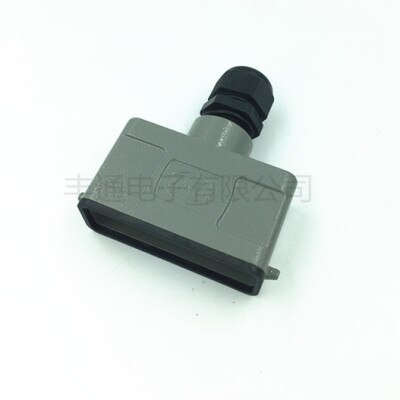 Heavy-duty Connector 16-pin Waterproof Rectangular Aviation Plug Socket Small 16-pin HDC-HA-016-1 Concealed: type 2