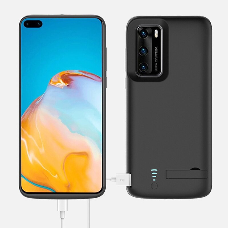 Funda de batería de 5000 Mah para Huawei P40, P40 Pro, P40 Pro + Plus, cargador inteligente, batería externa para Huawei P40