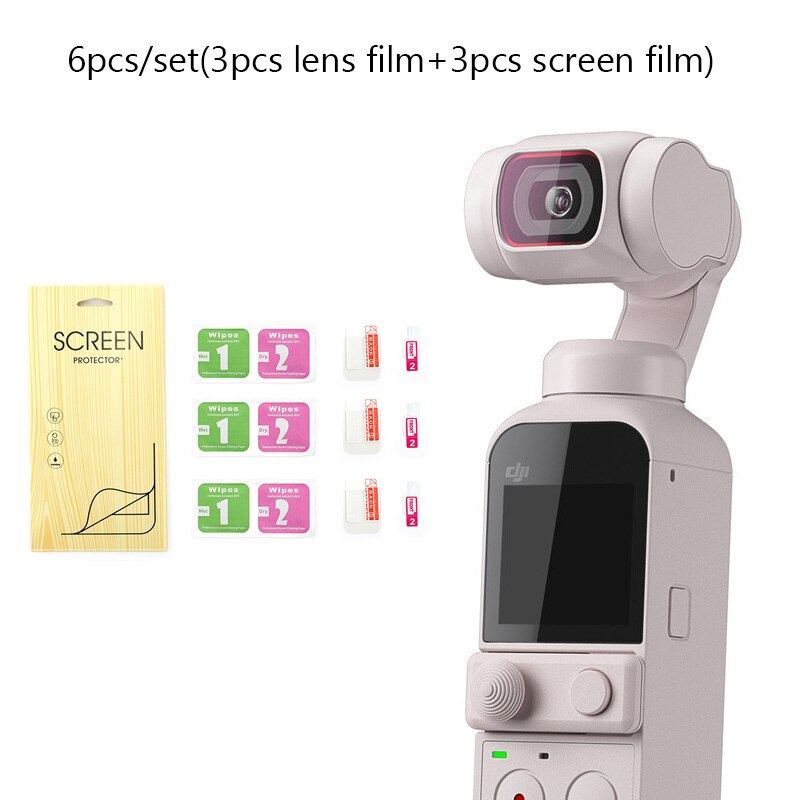 Dji Pocket 2 Accessoires Handheld Camera Smart Telefoon Houder Beugel Vaste Stand Adapter Grens Clip Base Schroef Osmo Pocket Clip: WHITE