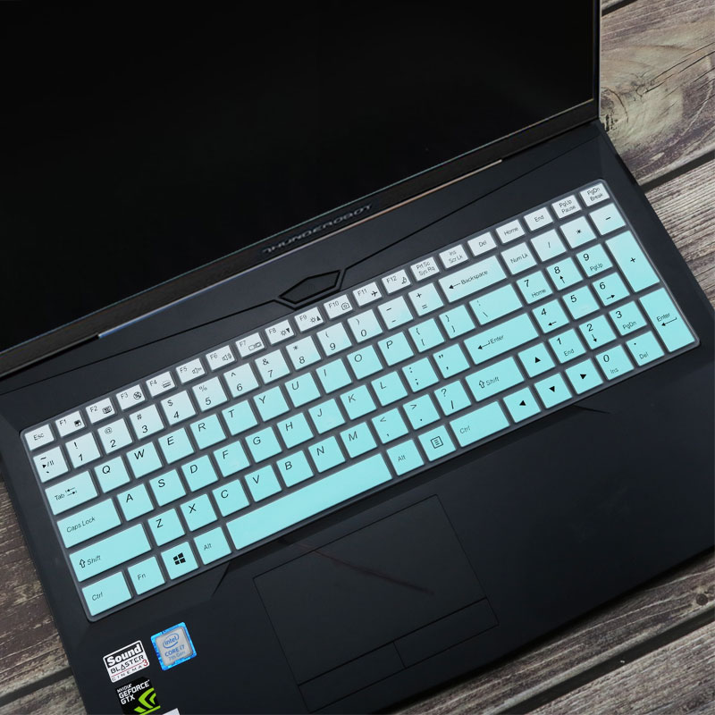 Cubierta de silicona para teclado de portátil, cubierta para ThundeRobot 911 Air / Thunderobot 911x Wild Hunter G3 XD, Gaming: Oro