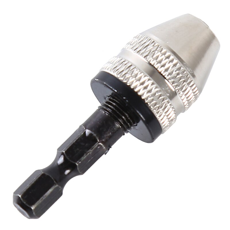 Keyless Drill Chuck Impact Hex Shank Quick Change Drill Chuck Adapter Converter DIY Woodworking Tools: M
