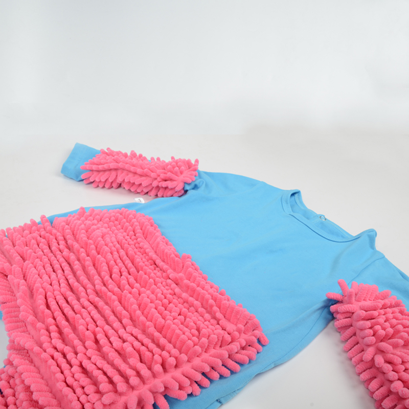 Pelele de mopa para bebé, traje Unisex para niño y niña, pulidor de suelo, mopa, traje de otoño e invierno