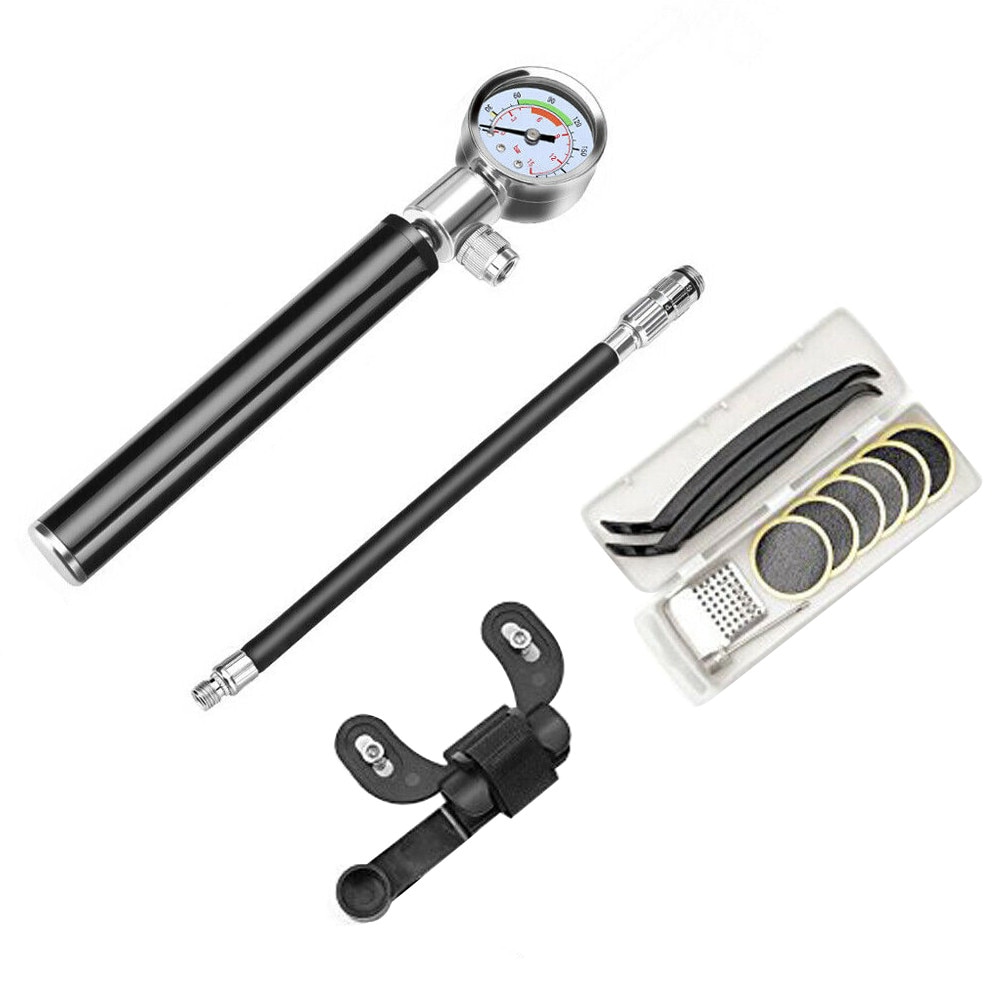 Tragbare MTB Rennrad Reifen Reifen Inflator Werkzeug Hand Pumpe Luft