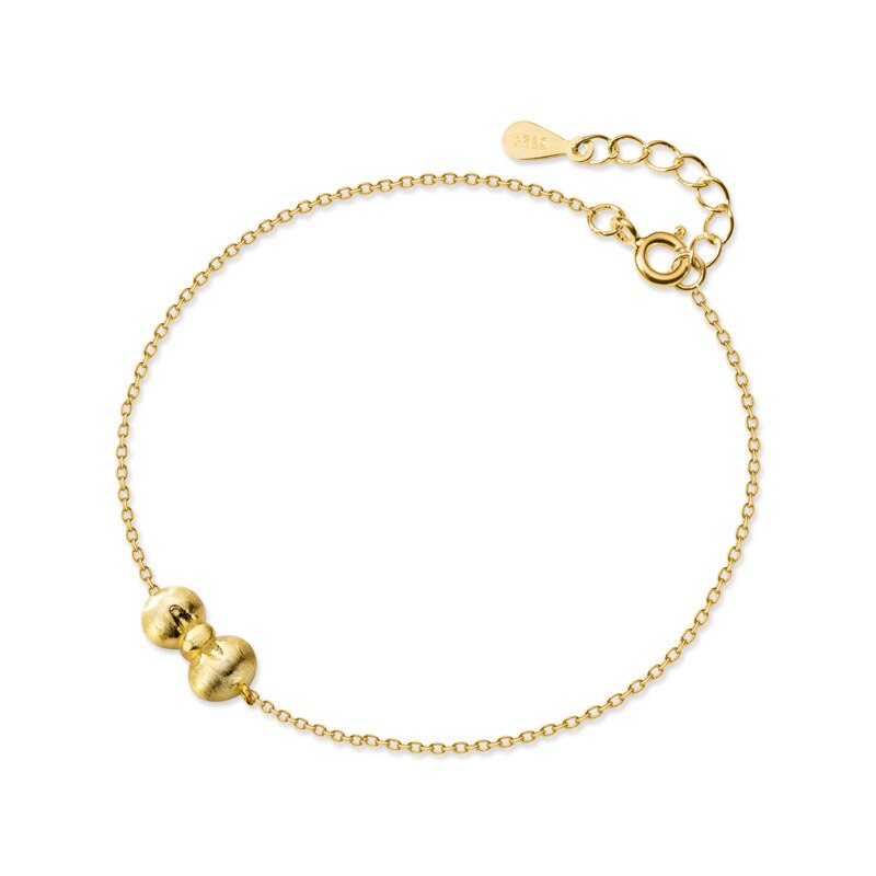 Mloveacc trendige 925 sterling silber goldene schleifen-fußkettchen für damen fuß- und knöchelschmuckherstellung