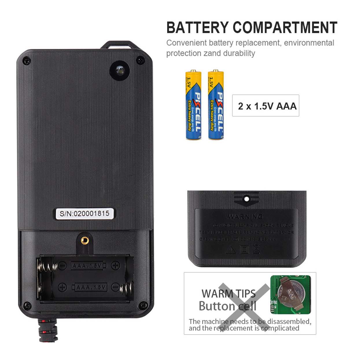 6000 Smart Touch Digital Multimeter Auto Ranging AC/DC Voltage Meter Tester LED Display DC AC Multimeter