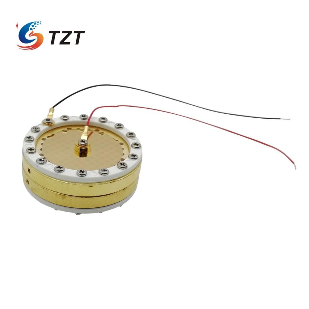 TZT 34mm Capsule Large Diaphragm Condenser Micphone Capsule for Recording Microphone Studio ISK Mic