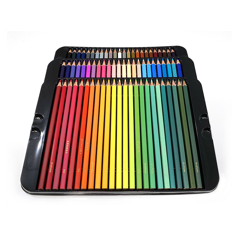 Brutfuner 72/120Colors Oily Color Pencils Square Trendy Pastel Colored