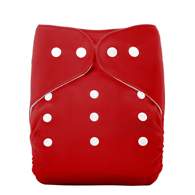 2022 Reusable Baby Cloth Diaper washable Solid Color Baby Nappy One Size Adjustable Many Colors Available Cloth Diapers