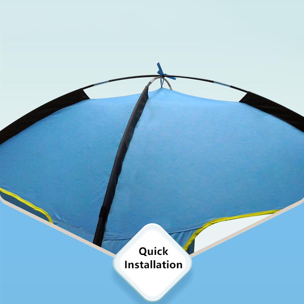 Open tent Throw pop up tents Outdoor camping Hiking automatic season Tent Speed Rainproof Family Beach large space