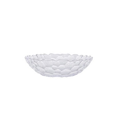 Nid d'abeille fruits bol moderne salon maison collations collations fruits secs assiette en plastique Transparent fruits assiette: White