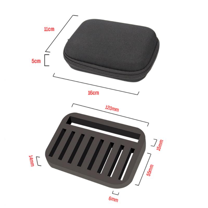 Pailletten Lokken Zak Spinner Tas Set Composiet Aas Vliegen Haken Metalen Pailletten Lepel Lokt Met Eva Hard Shell Storage Case vissen Tas