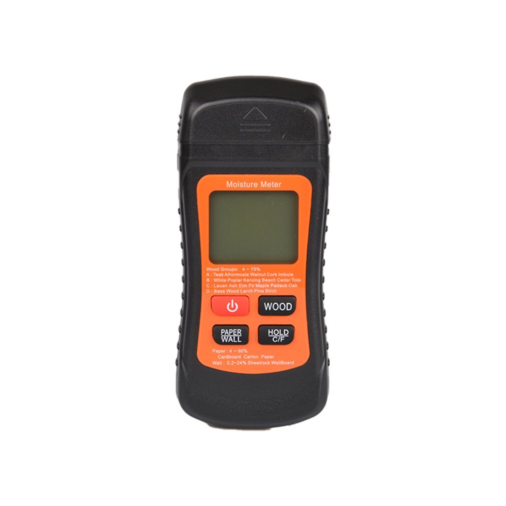 MT-02 Two Pins Digital Wood Moisture Meter Paper Humidity Tester Wall Hygrometer Timber Damp Detector