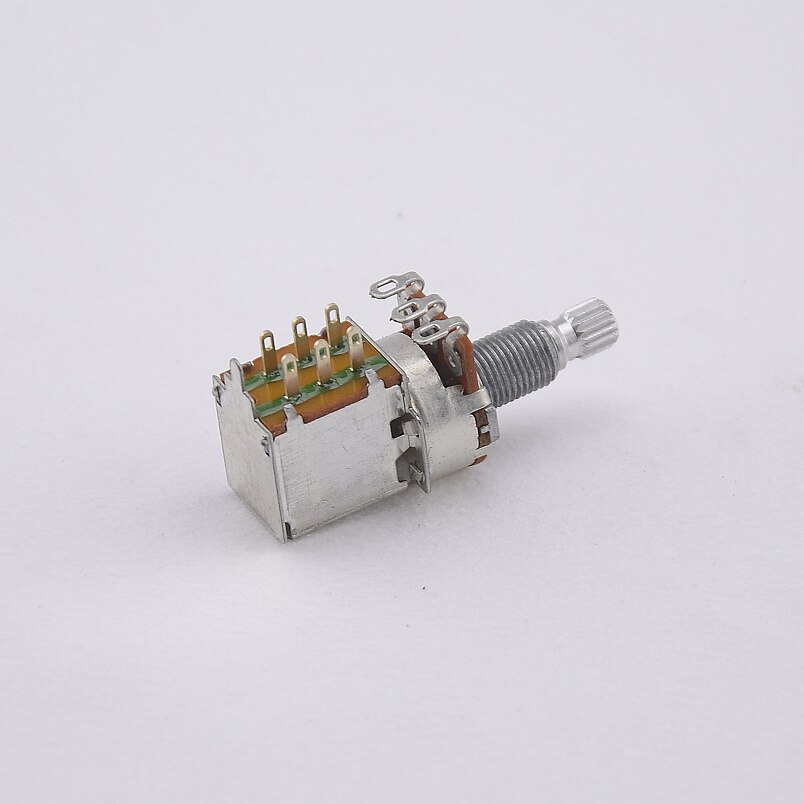 【Made in Korea】1 Piece Alpha Push Pull Potentiometer(POT) For Electric Guitar Bass 25K/B50K/250K/500K
